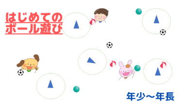 年少さんから全集中！！「はじめてのボール遊び」
